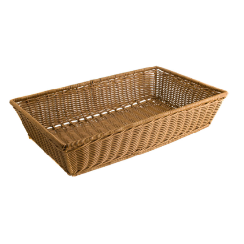 Cesto Gn 1/1 Pp Castanho 53X32.5X10Cm                       