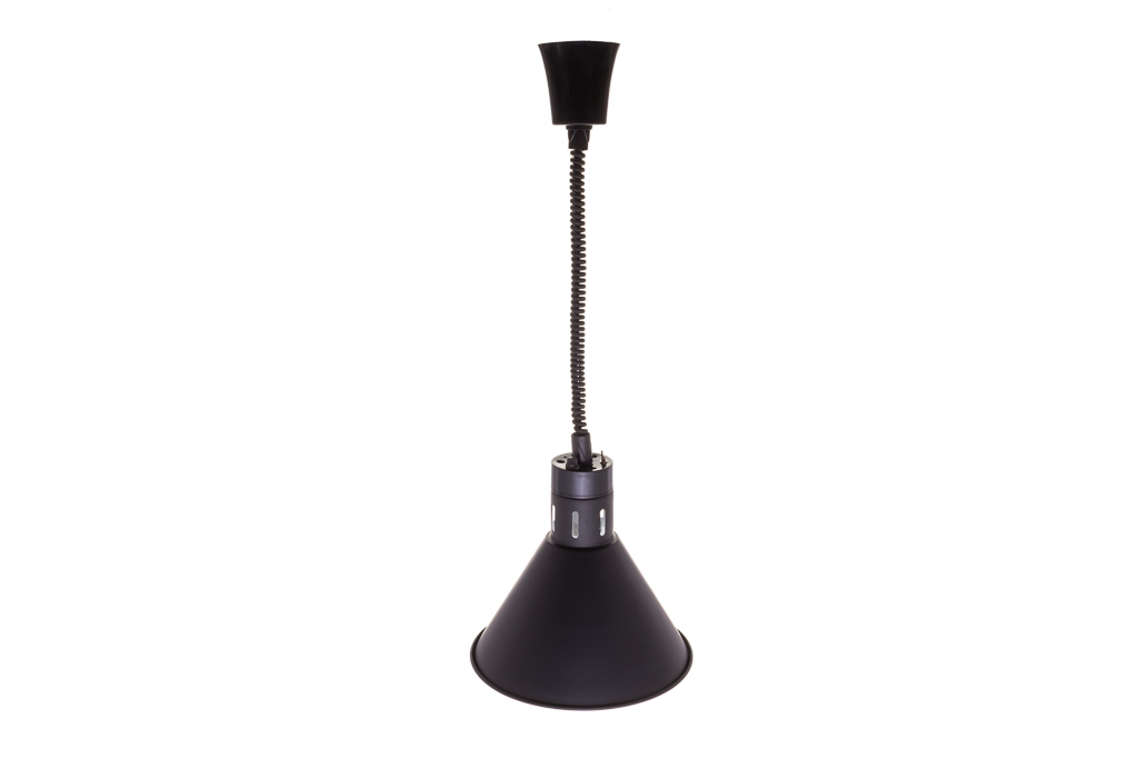 Lampada Aquecimento Retractil Preto 250W D.27Cm             