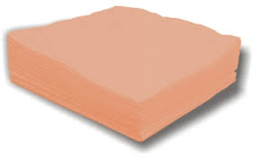 Guardanapo 40X40 P.P. 1 F. Unidade C/50 Cx.24 Salmão        