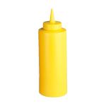 Frasco Para Molhos  360 Ml  6 X 18,2 Cm Amarelo  (Garcia)   