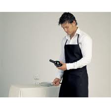 Avental Com Peito E Bolso 75X90Cm Preto Algodao (Gp)        