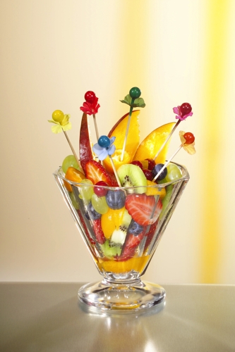 Palitos De Festa 7Cm Cor Sortida Berry  144 Unid.           