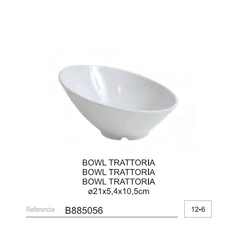 Saladeira Trattoria 21Cm  Melamina Viejo Valle              