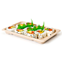 Caixas Sushi Bionic 21,3X13,3X1,5 Cm Nat. Celulose 50 Unid  