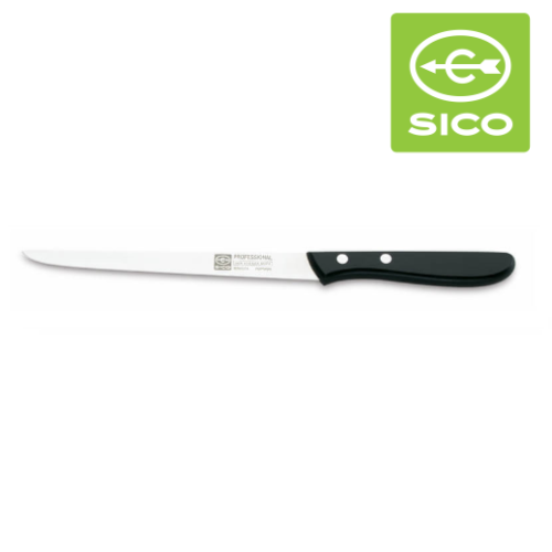 Faca Para Carnes Frias Pro-Esferica Cb Preto 16Cm Sico      