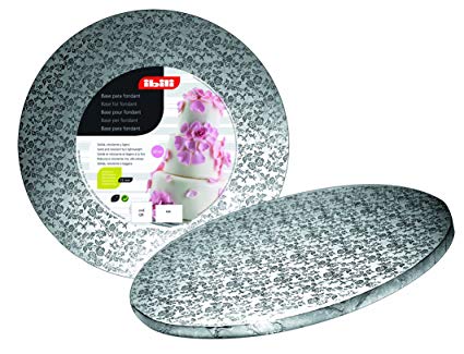 Base Para Fondant Redondo 25Cm Altura 12Mm Ibili            