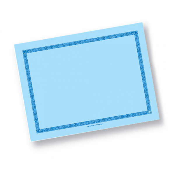 Toalhete Papel Azul Celeste Dry Tissue 30X40Cm 200 Unid     