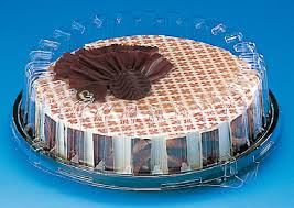 Tampa Redonda Cristal 265X215X80Mm  Actipack Guillin        