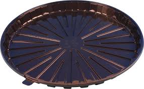 Base Redonda Negra 355X310X20 Actipack  Guillin             