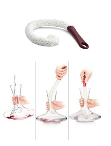 Escova Para Limpar Decanter Linea Vino Ghidini              