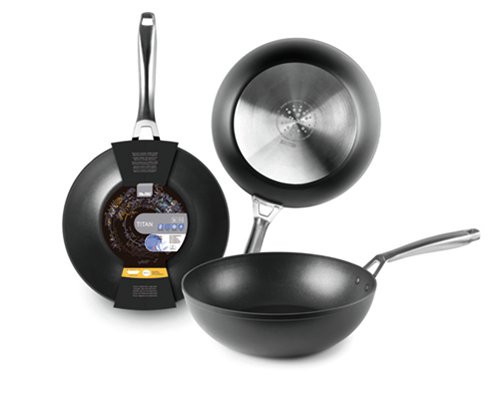 Wok Anti Aderente Todo Calor Titan  30Cm Ibili              