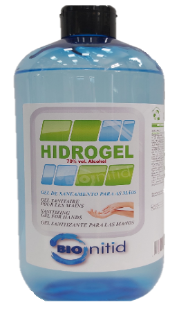 Hidrogel - Gel Desinfectante Maos 70% Alcool 1 Litro        