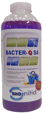 Bacter-Q  Sa Limpeza E Desinfecção De Superficies 1 Litro   