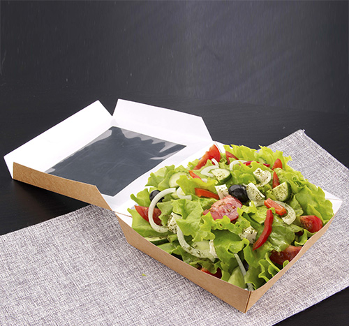 Caixas Cartao Com Janela Pla 750Ml 14X14X5Cm 25 Unid.       