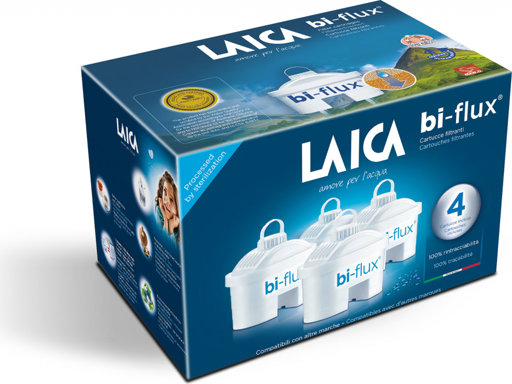 Kit 3+1 Filtros Laica Biflux F4M2B28T150                    