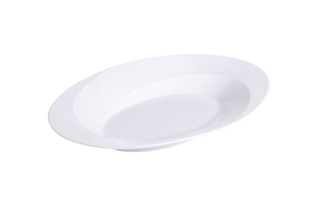 Travessa Oval Porcelana 30.5X22X4Cm                         