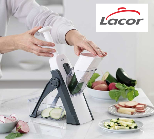 Mandolina Vertical Abs Corte De 0,5-8Mm Multicorte Lacor    