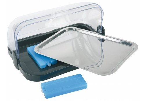 Vitrine Refrigerada 09104 Buffet Preta 43X31X20Cm  (Aps)    