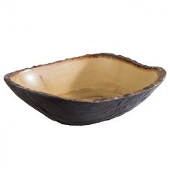 Saladeira Melamina Imitação Madeira 28X25X7,5Cm 1,5Lt Aps   