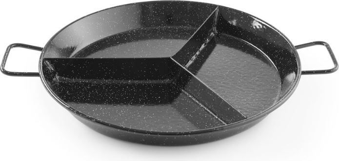 Frigideira Paelha C/3 Divisões Diamt.430Xalt.47Mm Hendi     