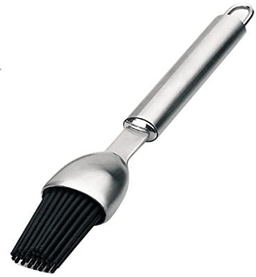 Pincel Silicone 230ºc Cabo Inox 22Cm Largura 3Cm Lacor      