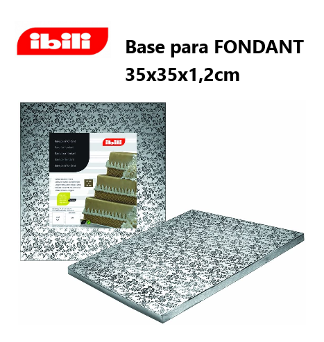 Base Para Fondant 35X35X1,2Cm Ibili                         