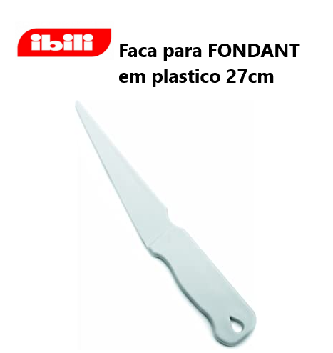 Faca Em Plastico Para Fondant 27Cm Ibili                    