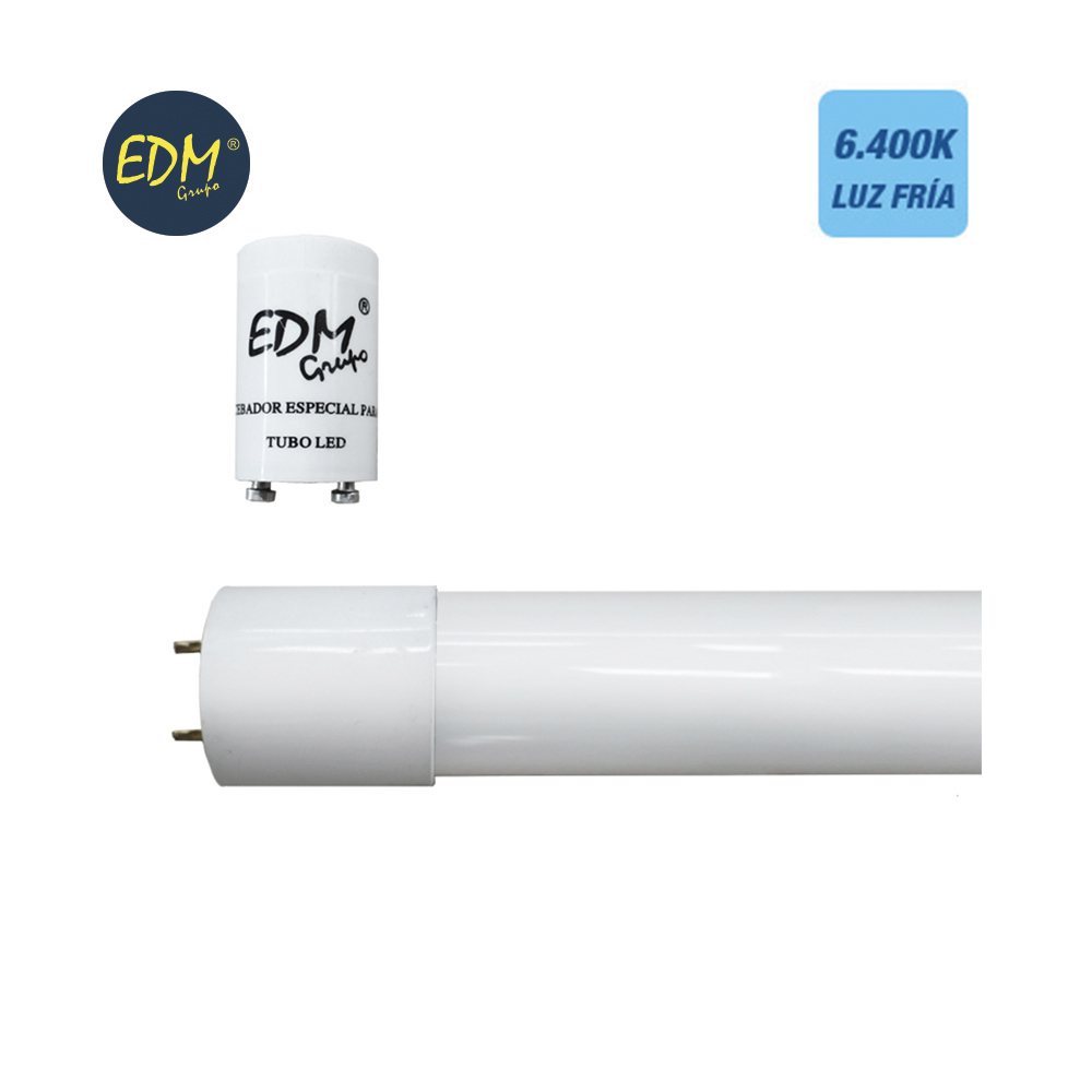 Tubo Led T8 22W 2000Lm 6500K Luz Fria (Eq.58W)              