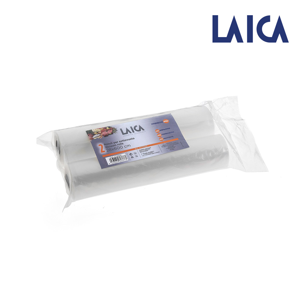 Dois Rolos Conservação Em Vacuo 28X600Cm Laica              