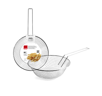 Cesto Em Rede Para Fritos C/Cabo 24,5Xh7Cm Ibili            