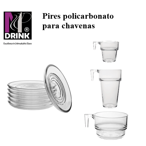 Pires Para Chavenas Mpdrink Policarbonato                   