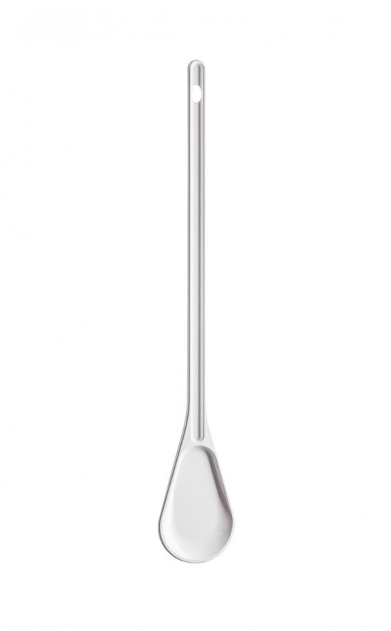 Colher De Cozinha Branca Melamina 56Cm Ref.113 Faplana      
