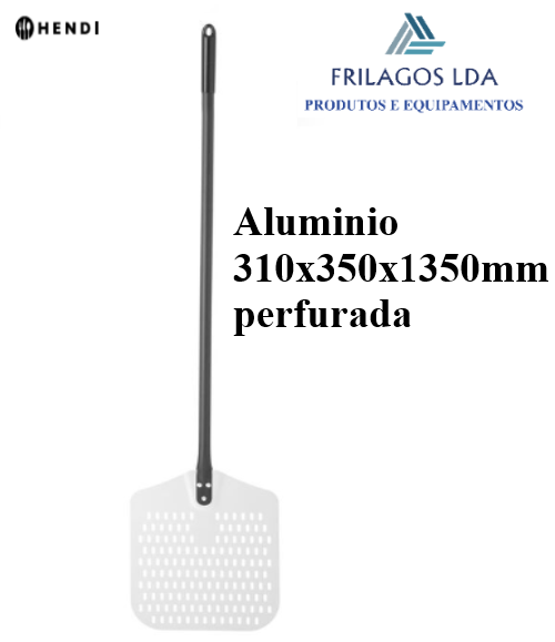 Pá De Pizza Perfurada 405X405X1320Mm Hendi                  