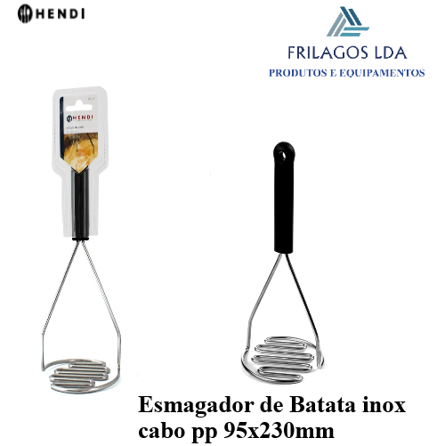 Esmagador De Batata Inox Pega Em Pp 95X230Mm Hendi          