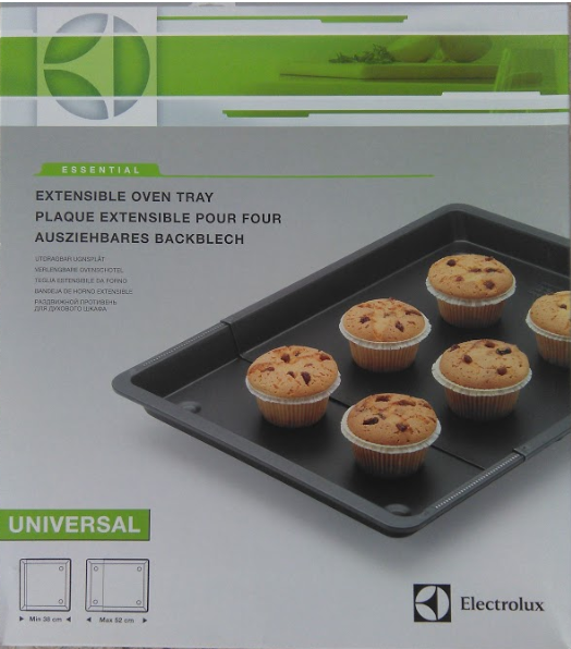Tabuleiro De Forno Anti-Aderente Extensivel 33X38/52Cm      