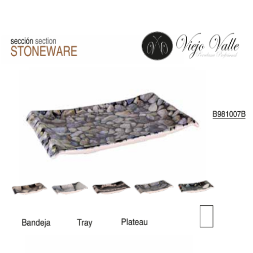 Travessa Rectangular Apolo 30X17X3Cm Viejo Valle            