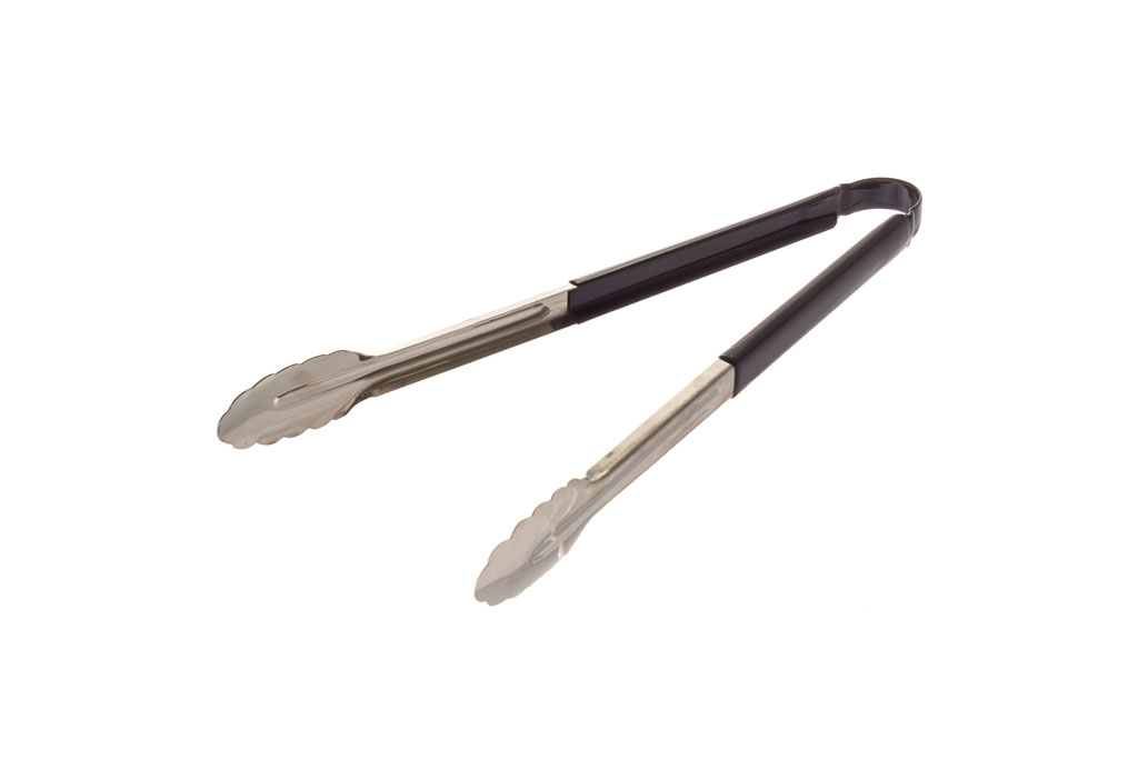 Pinça Churrasco Inox C/ Revestimento Vinil Pr 40Cm          