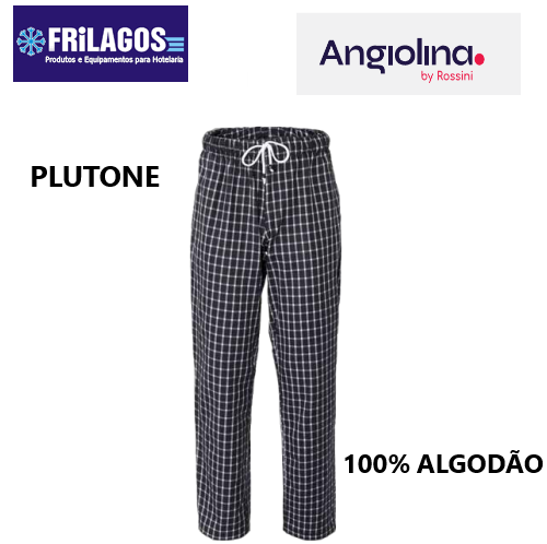 Calça Xadrez Plutone Algodão Tamanho. Xxxl                  