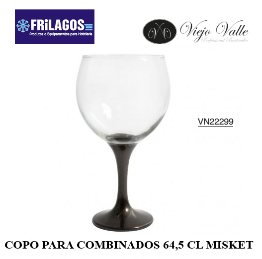 Copo Para Combinados Pé Preto 64,5Cl Misket Lav             