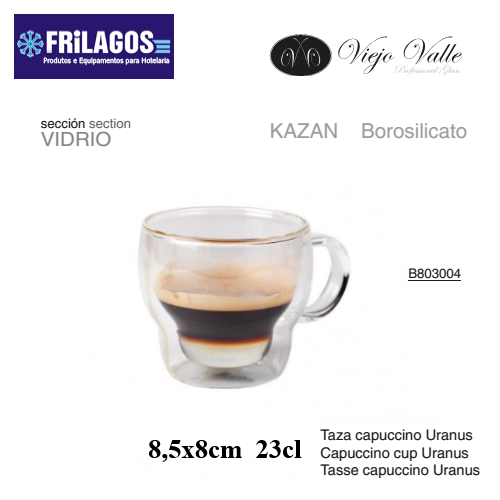 Chavena Borosilicato 28Cl. 8.5X11.5Cm Uranus Viejo Valle    