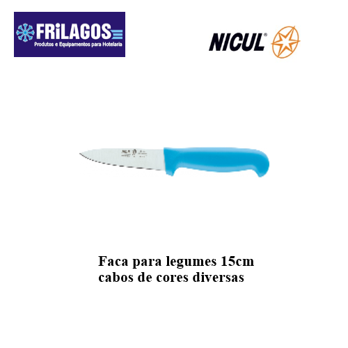 Faca Para Legumes 15Cm Nicul                                