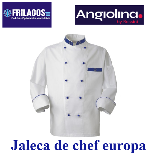 Jaleca Couco Europa 100% Algodão Tamanho-Xxl Rossini        