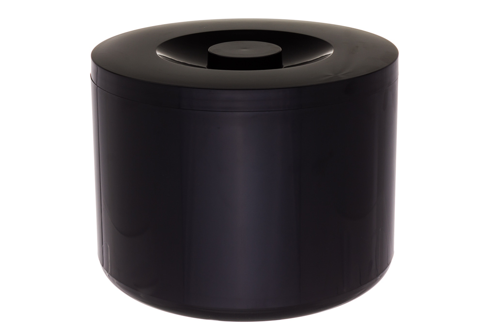 Balde Gelo Abs Preto 4L Ø19X20Cm                            