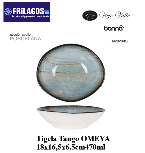 Tigela Bonna Tango Omeya 18X16.5X5.5Cm Viejo Valle          