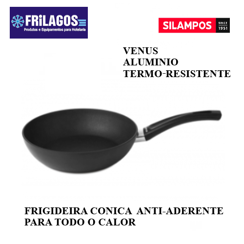 Frigideira Venus Aluminio Anti-Aderente Nº18 Silampos       