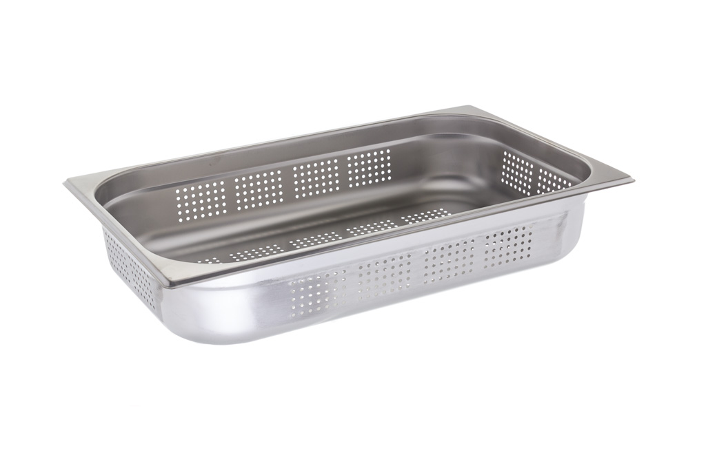 Conteiner Inox Perfurado Gn 1/1 100Mm  14Lts                