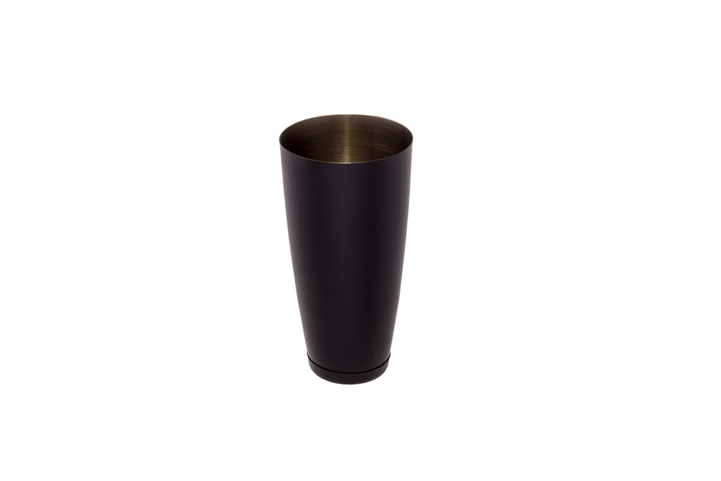 Shaker Boston Inox Preto Mate 82Cl Ø9X18,3Cm                