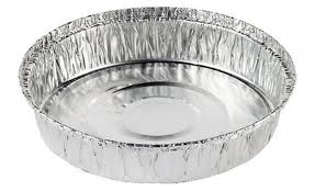 Embalagem Aluminio Redonda C/Tampa 1025Ml 100 Unid          