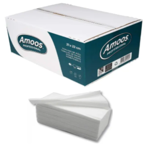 Toalha De Mão 21X22  2 Folhas  Cx/Com 3000 Folhas           