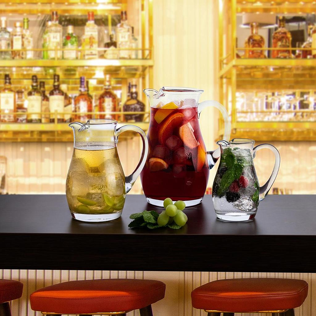 Jarro Vidro 1 Lt Sangria Qd Arcoroc                         